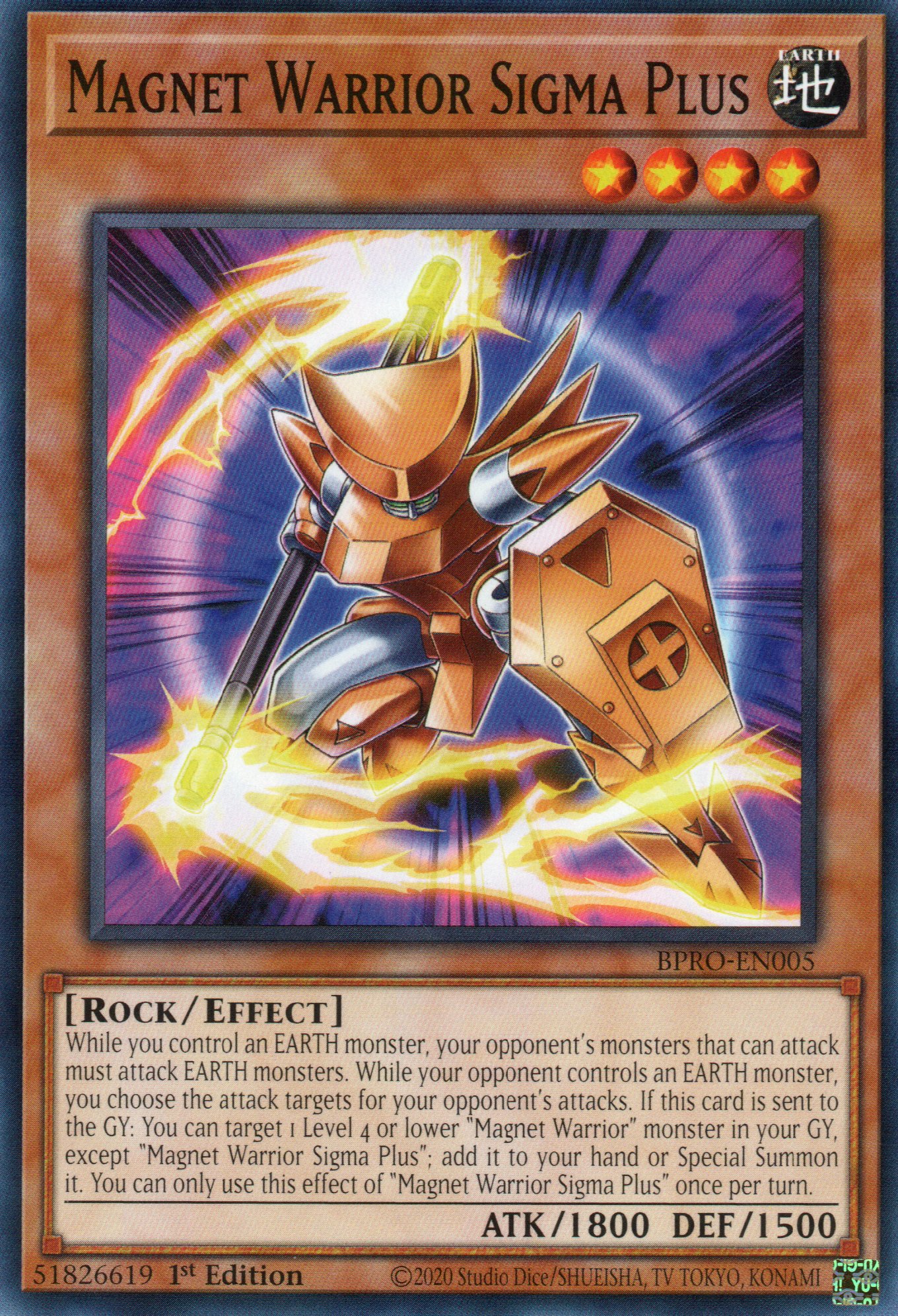 Magnet Warrior Sigma Plus BPRO-EN005 Common