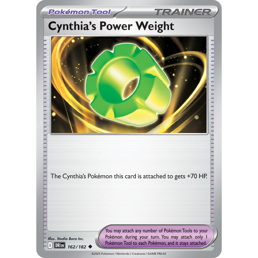 Cynthia's Power Weight