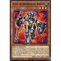 Alpha The Electromagnet Warrior MZMU-EN080 Rare