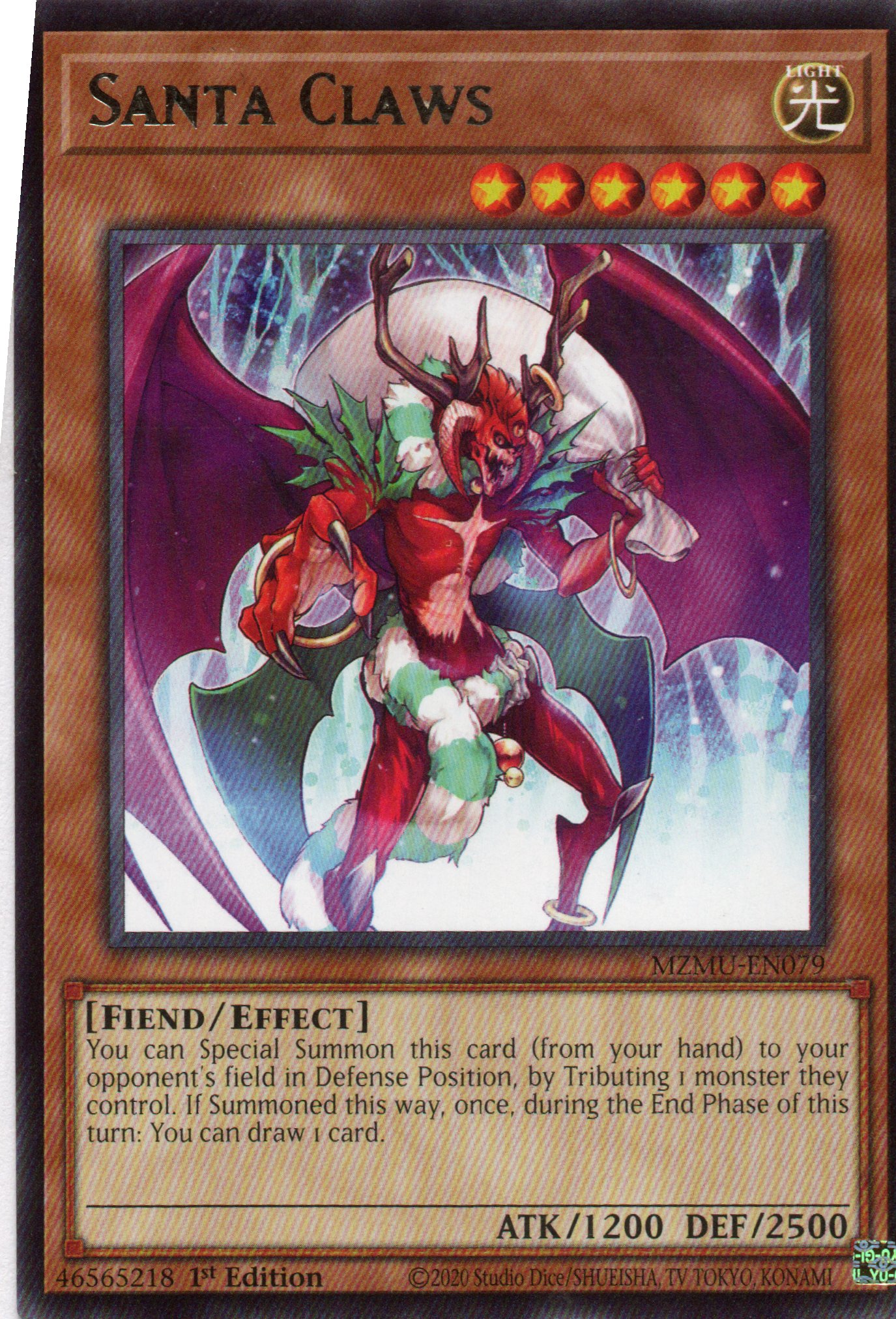 Santa Claws MZMU-EN079 Rare