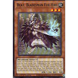 Beat, Bladesman Fur Hire MZMU-EN087 Rare