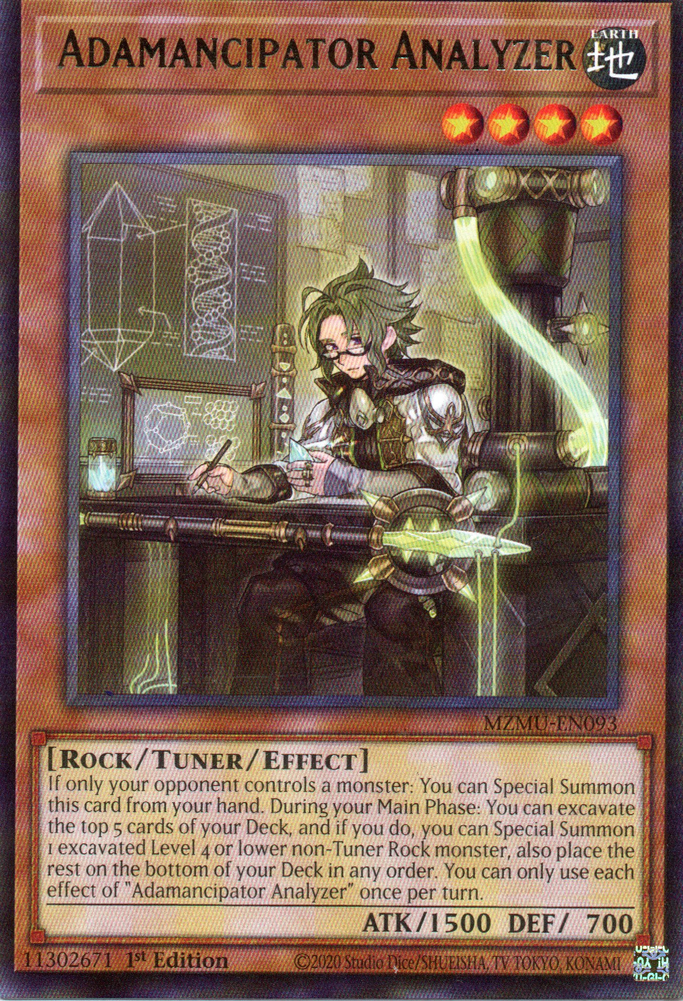 Adamancipator Analyzer MZMU-EN093 Rare