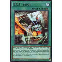 B.E.F. Zelos MZMU-EN114 Rare