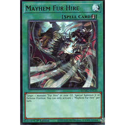 Mayhem Fur Hire MZMU-EN115 Rare