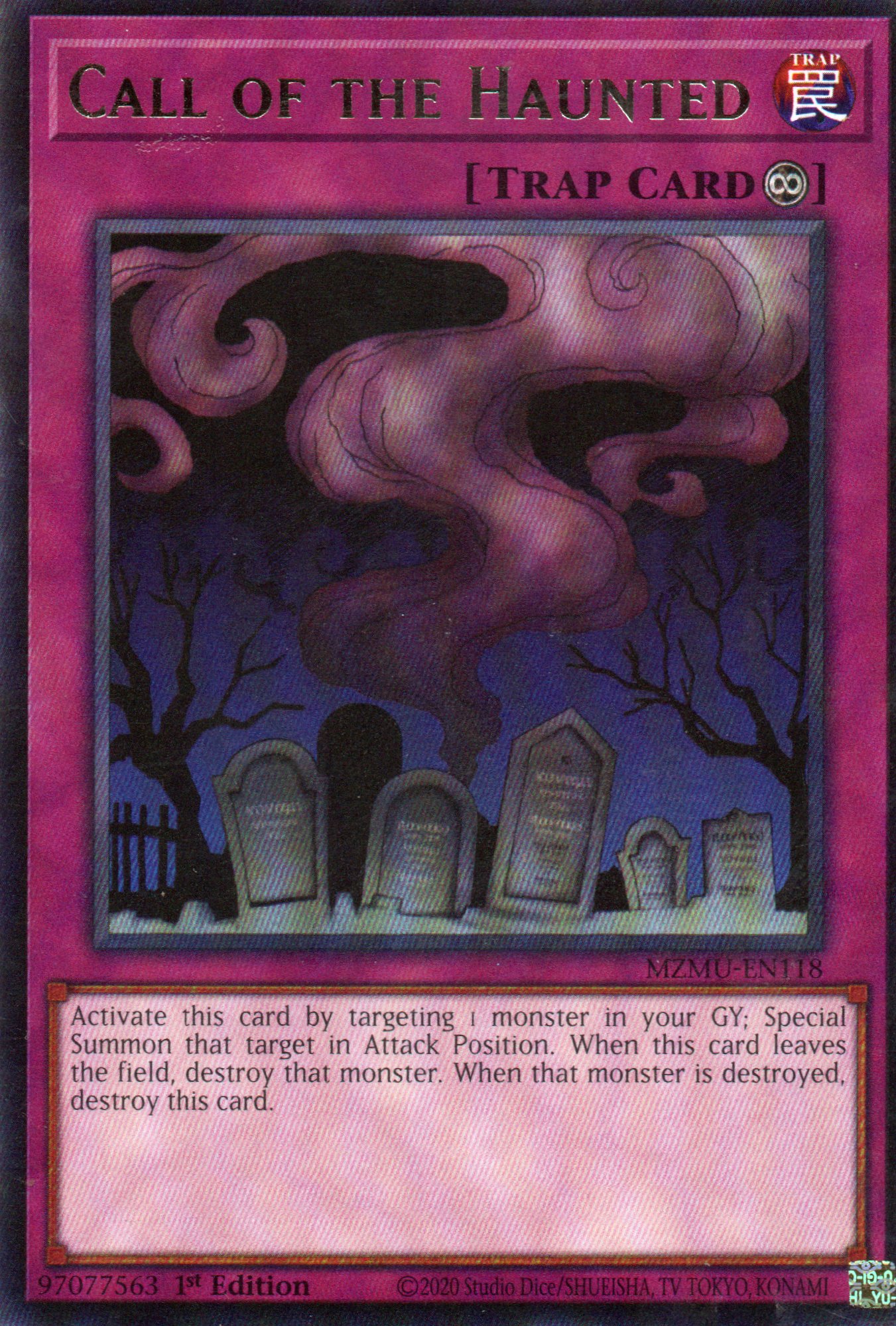 Call of the Haunted MZMU-EN118 Rare