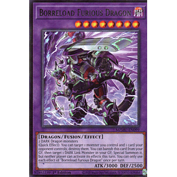 Borreload Furious Dragon MZMU-EN099 Rare