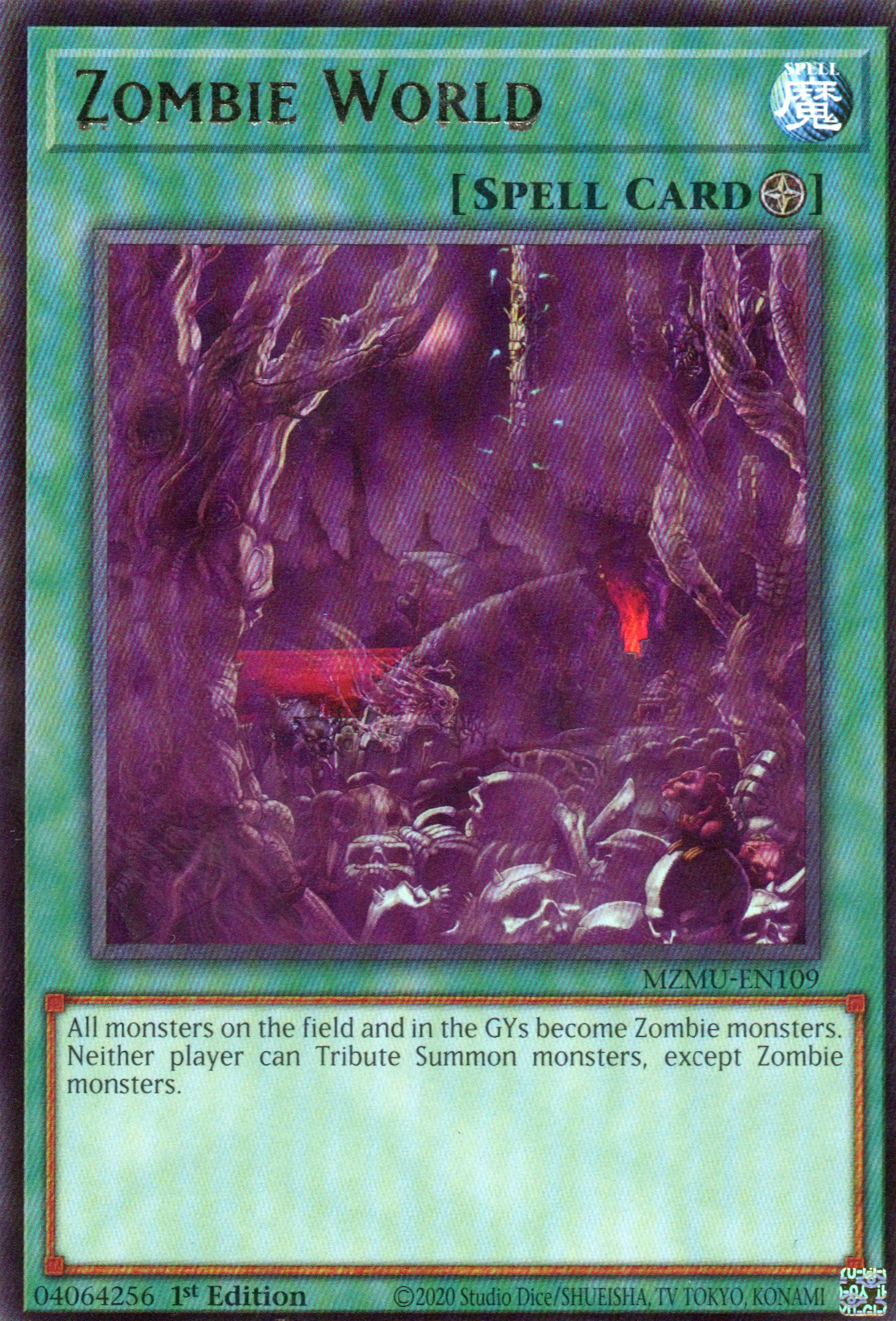 Zombie World MZMU-EN109 Rare