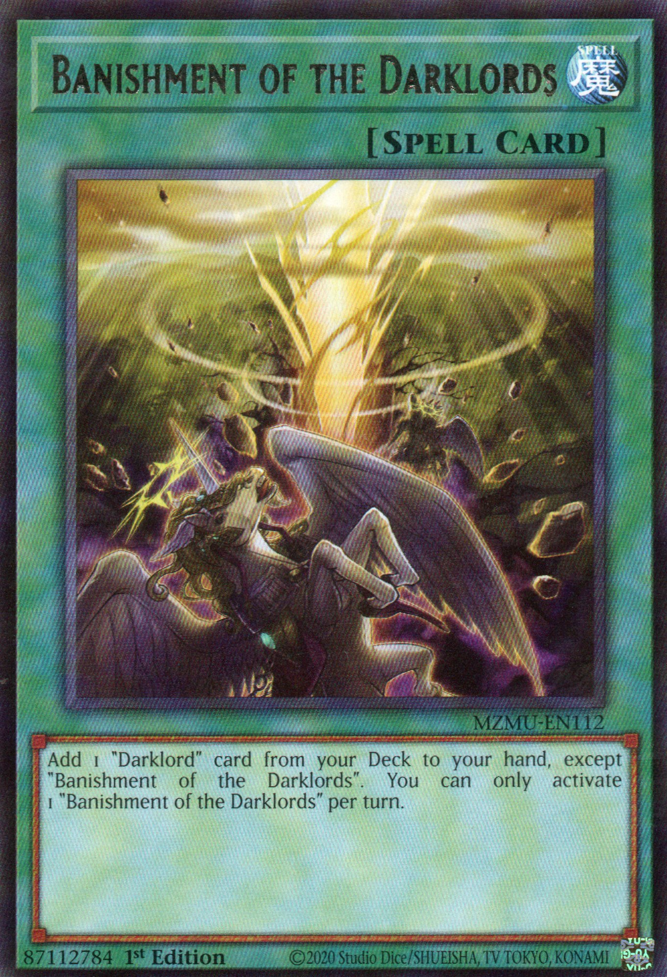 Banishment of the Darklords MZMU-EN112 Rare