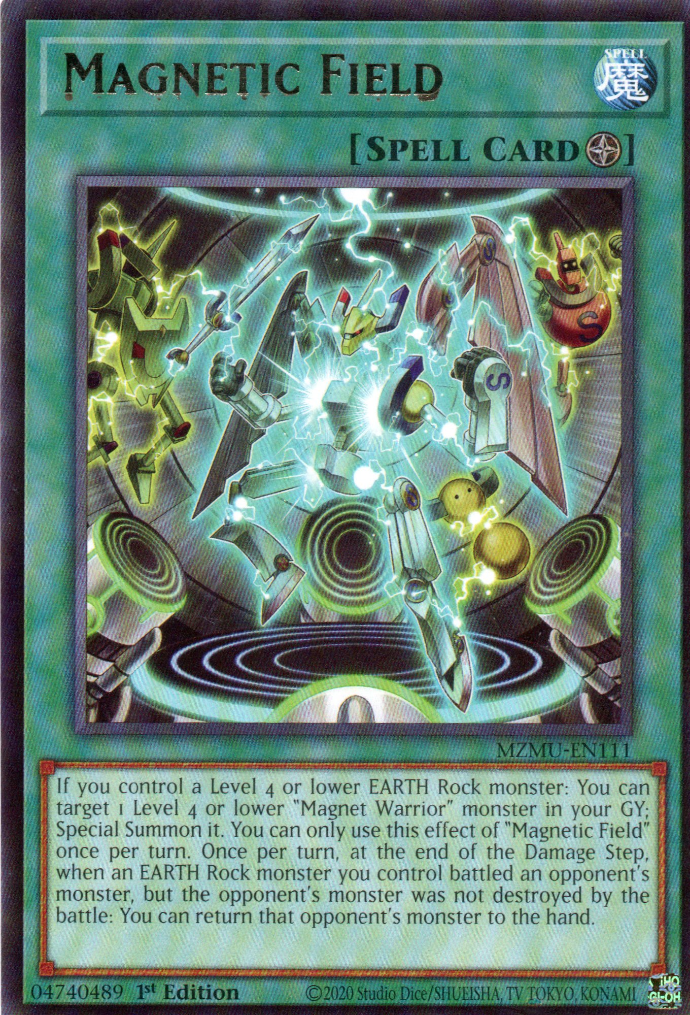 Magnetic Field MZMU-EN111 Rare