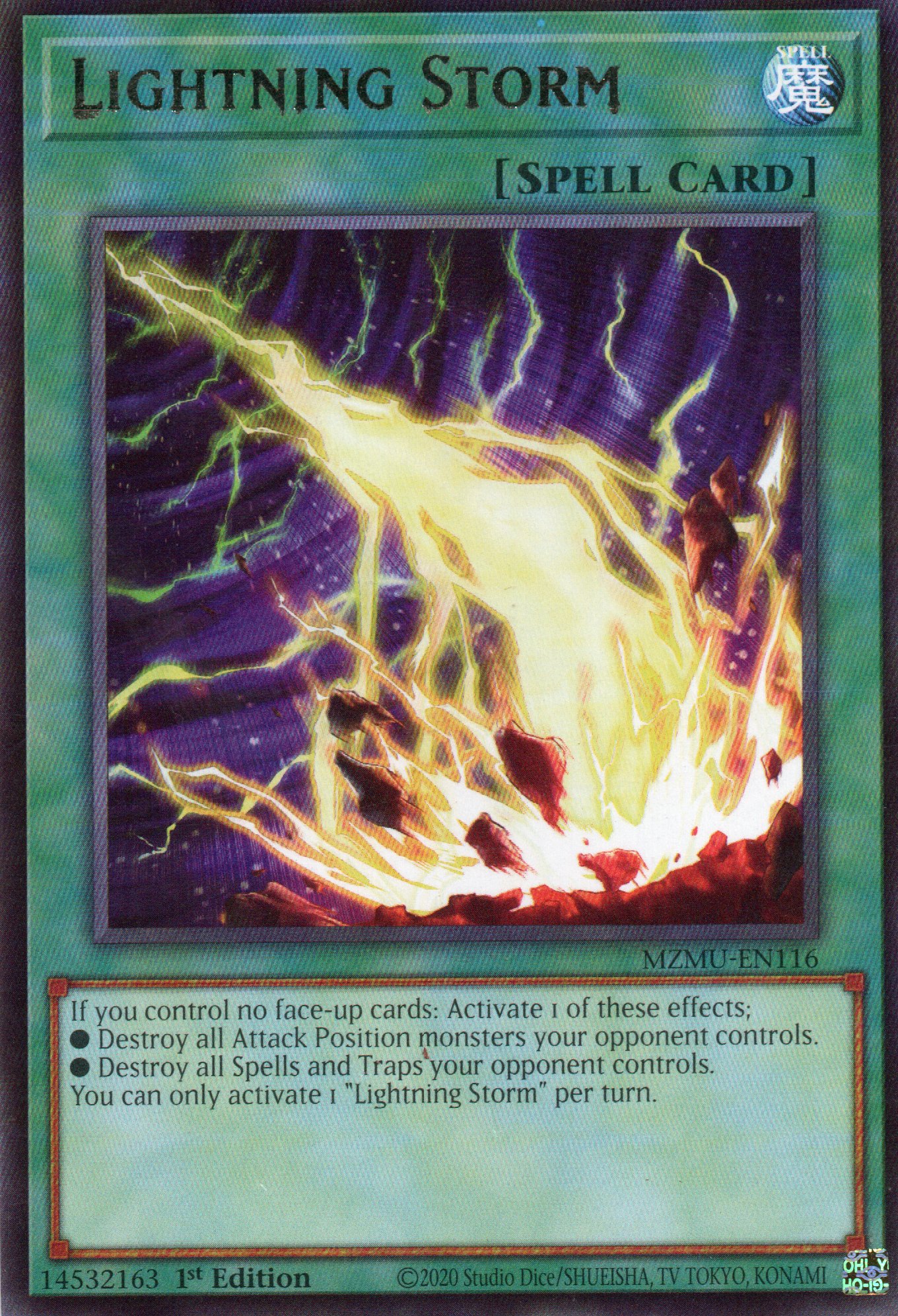 Lightning Storm MZMU-EN116 Rare