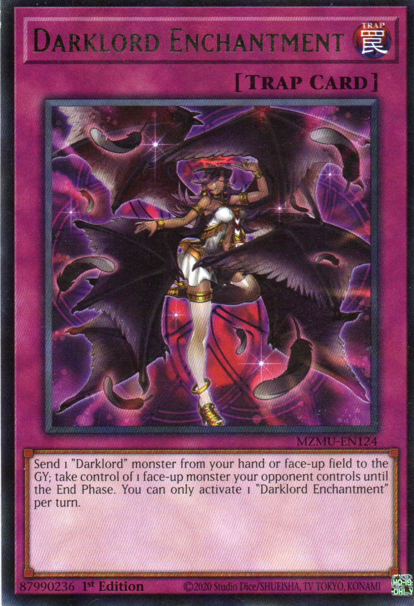 Darklord Enchantment MZMU-EN124 Rare