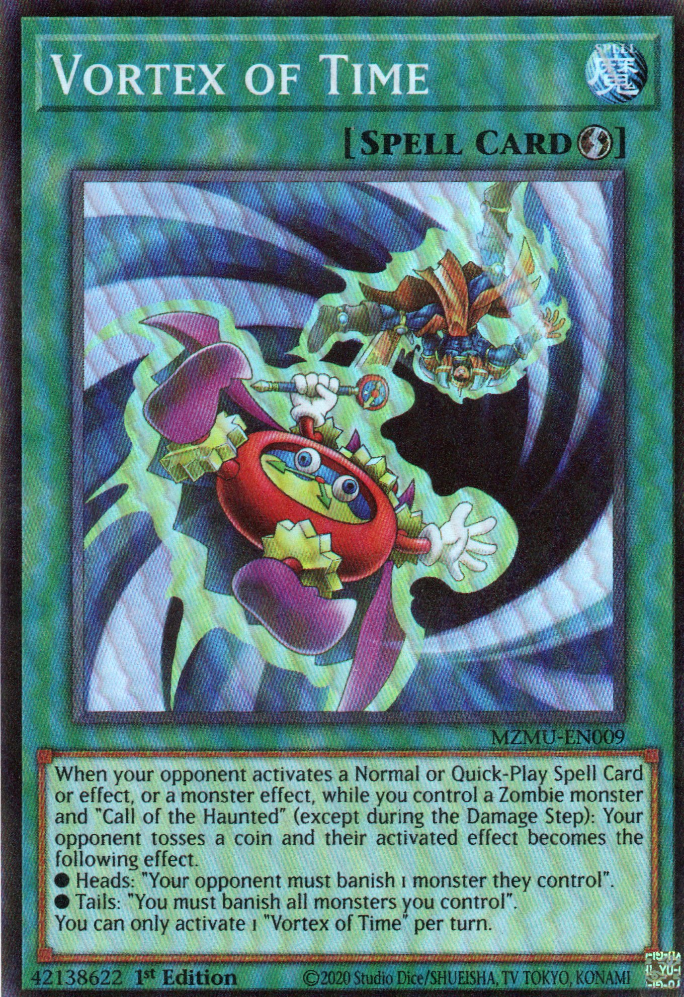 Vortex of Time MZMU-EN009 Super Rare