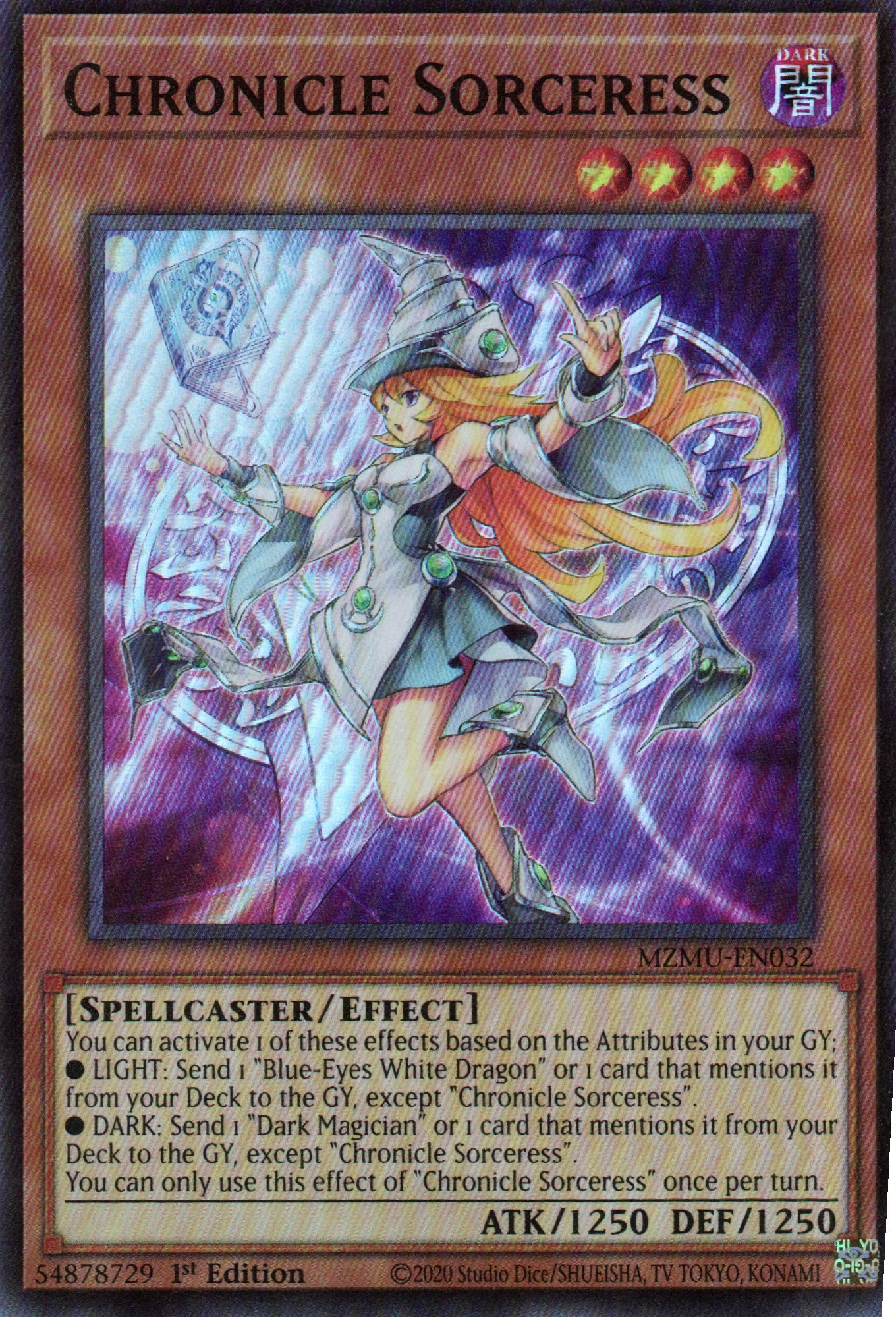 Chronicle Sorceress MZMU-EN032 Super Rare