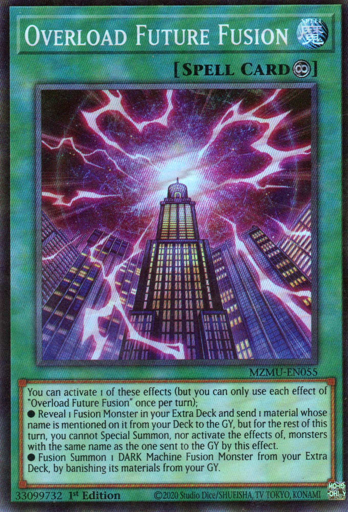 Overload Future Fusion MZMU-EN055 Super Rare