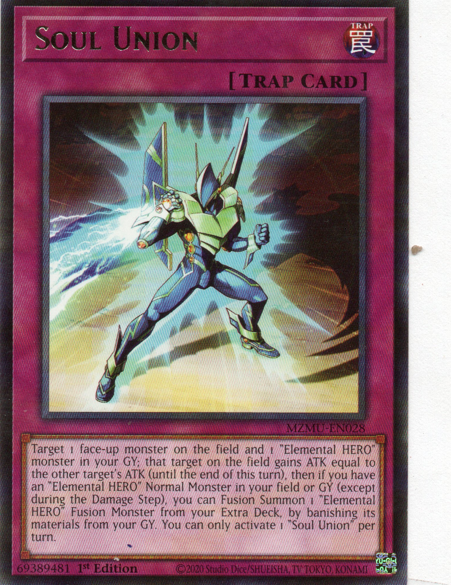 Soul Union MZMU-EN028 Rare