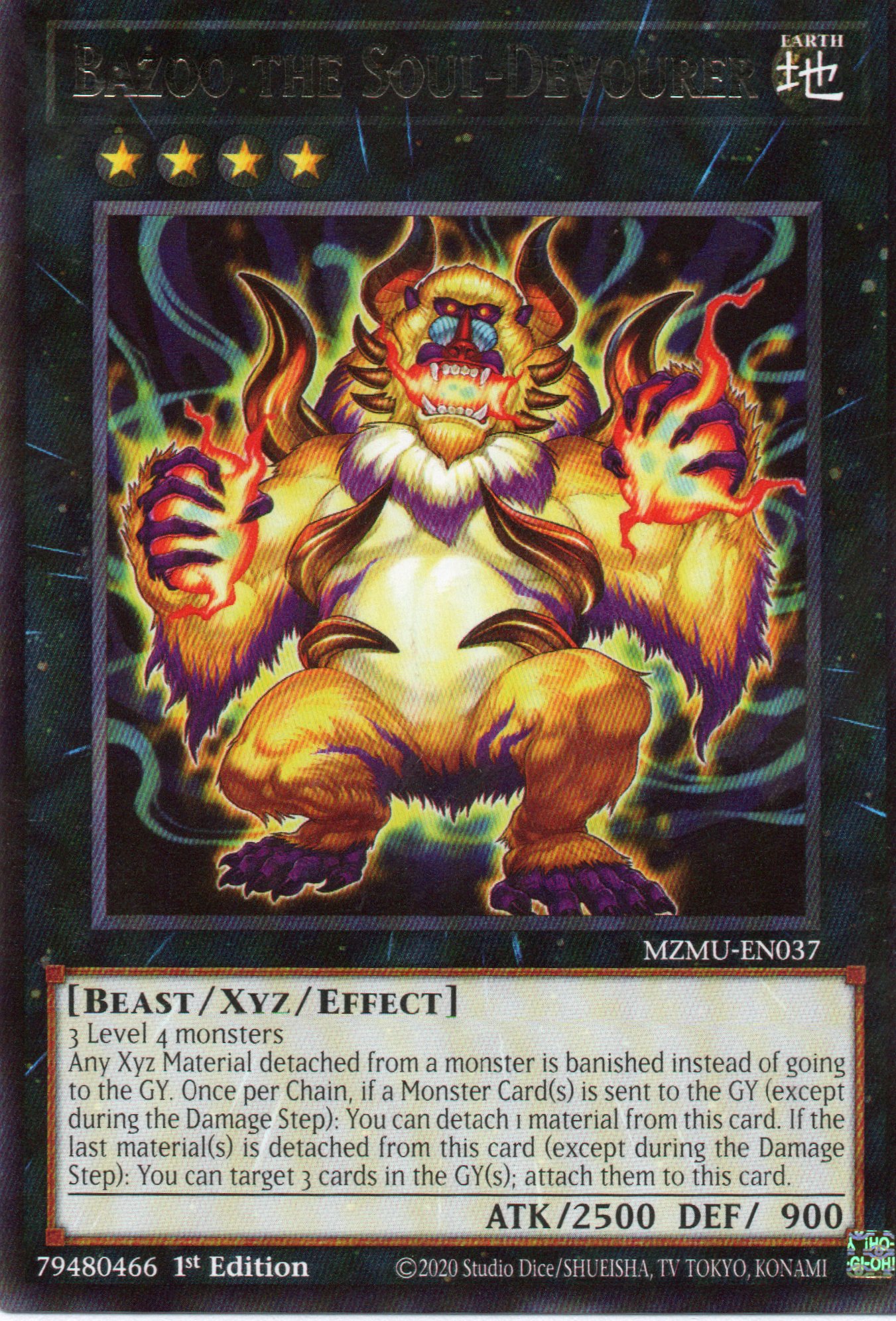 Bazoo the Soul-Devourer MZMU-EN037 Rare