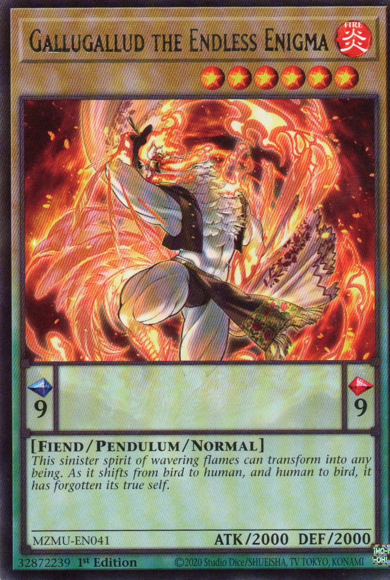 Gallugallud the Endless Enigma MZMU-EN041 Rare