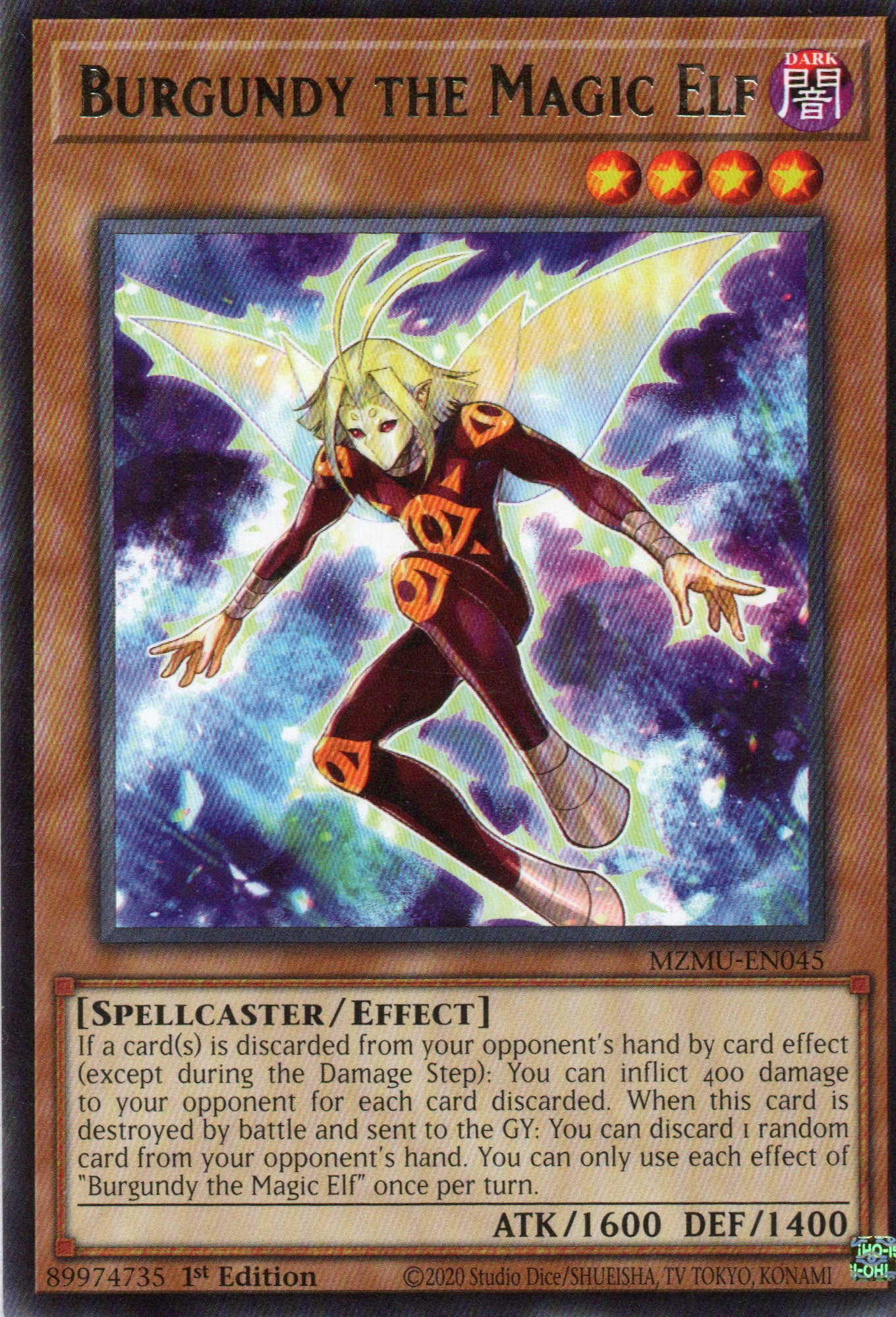 Burgundy the Magic Elf MZMU-EN045 Rare