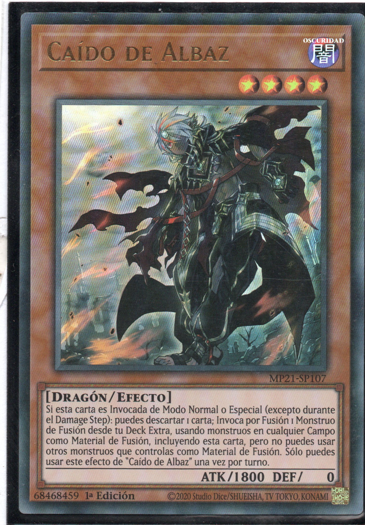 Caido de albaz MP21-SP107 Ultra rare