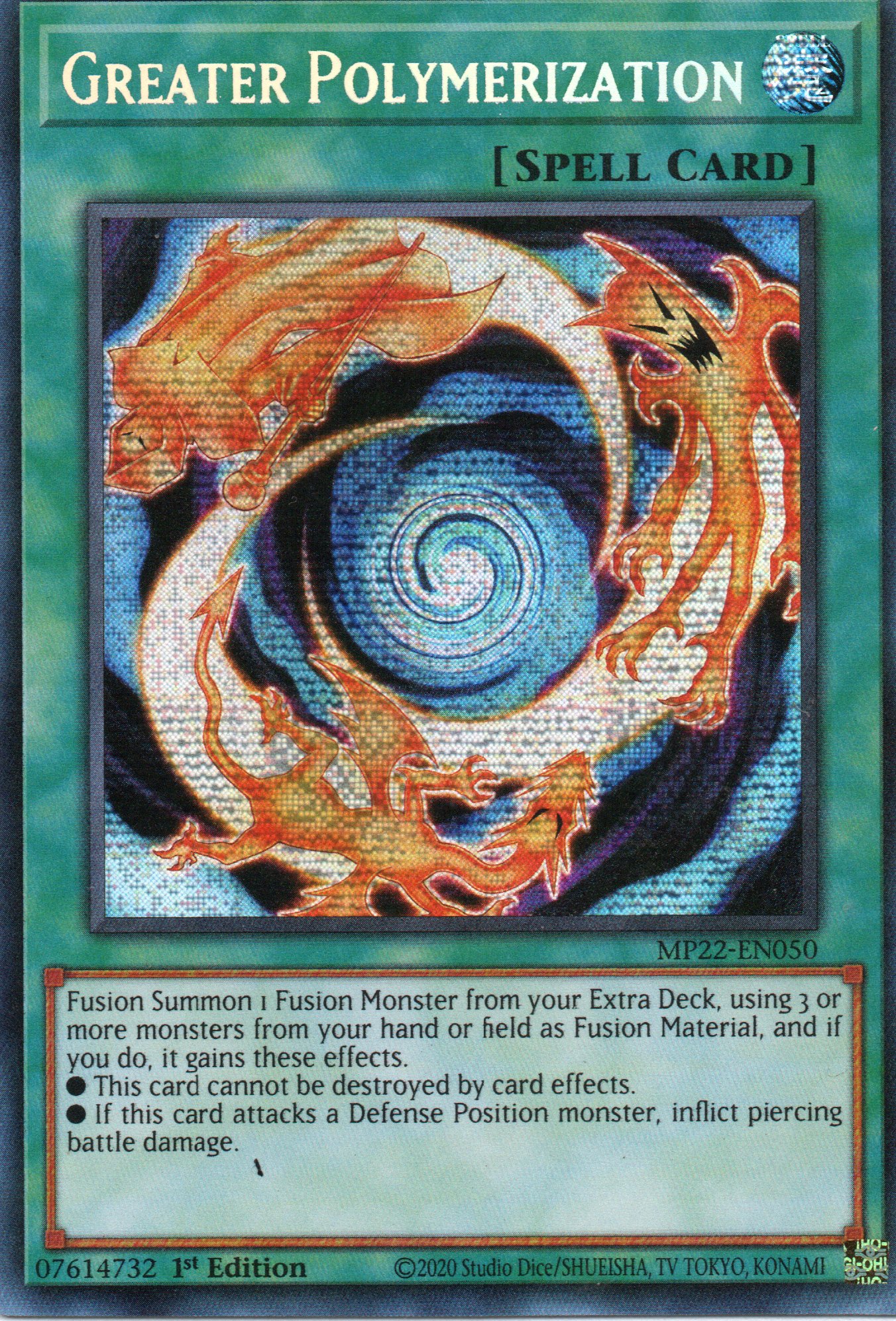 Greater Polymerization MP22-EN050 Secret rare
