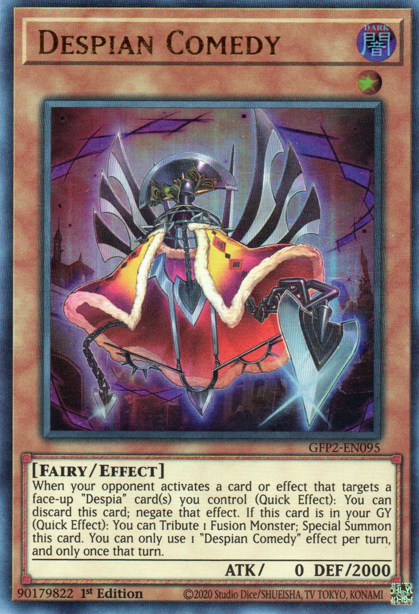 Despian Comedy GFP2-EN095 Ultra rare