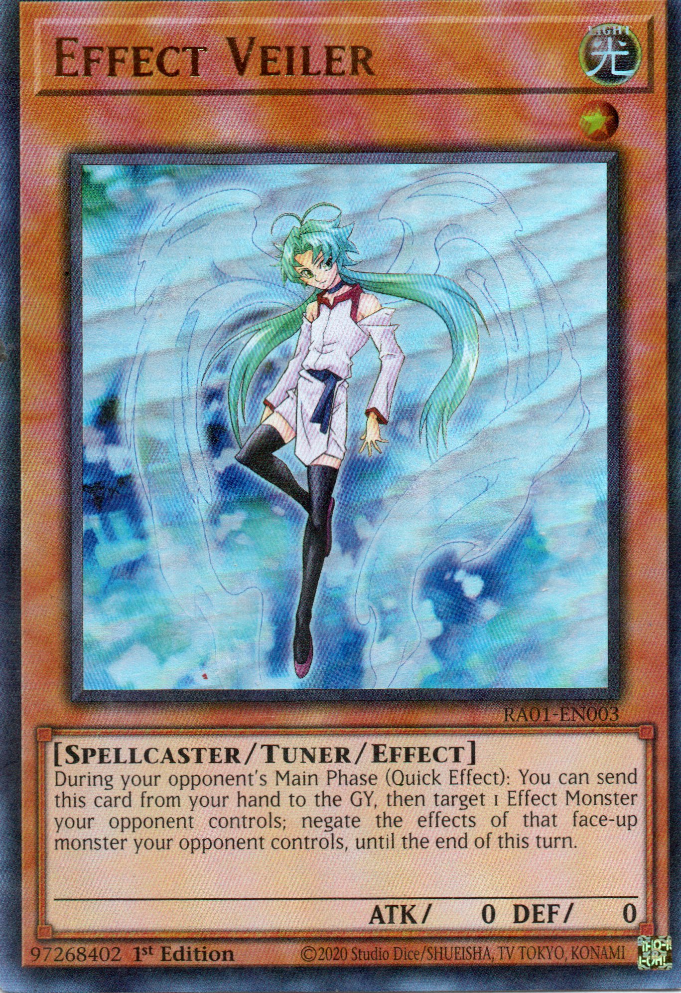 Effect Veiler RA01-EN003 Ultra rare