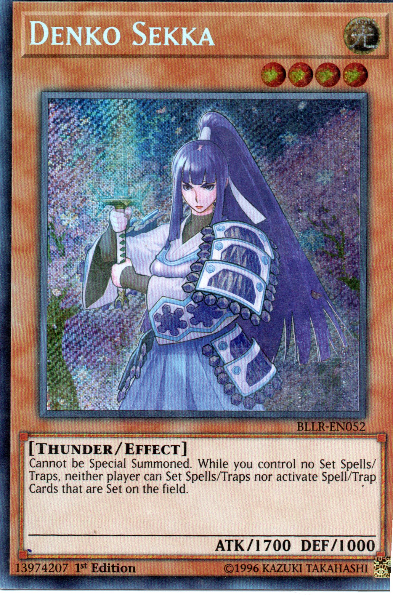 Denko Sekka BLLR-EN052 Secret rare