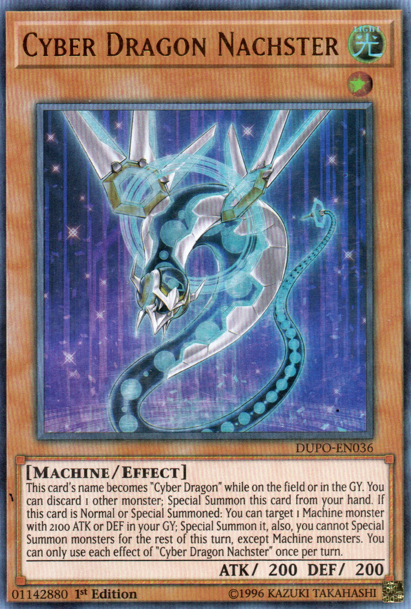 Cyber Dragon Nachster DUPO-EN036 Ultra rare