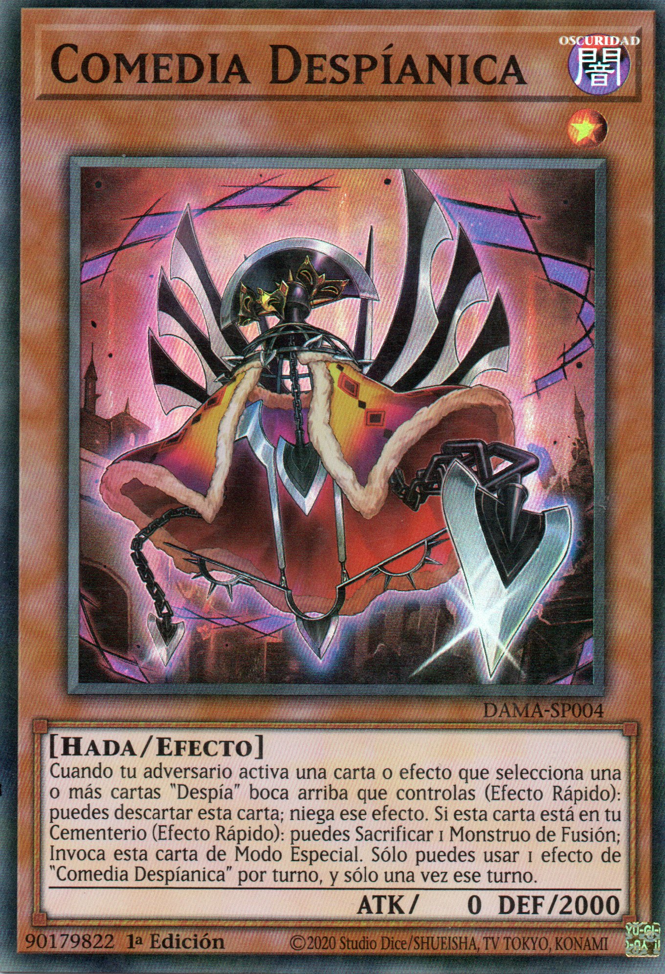 Comedia Despianica DAMA-SP004 Super rare