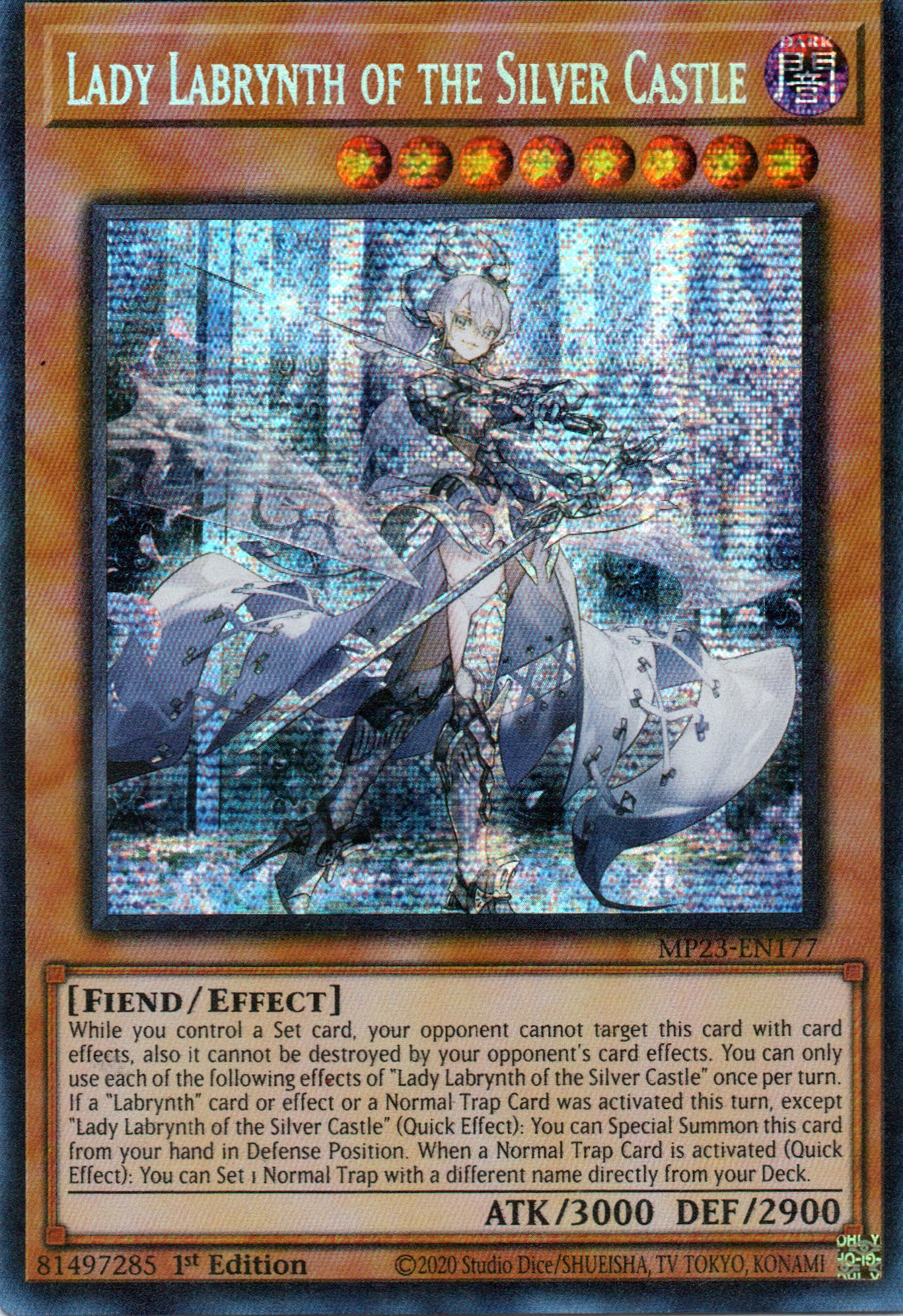 Lady Labrynth of the Silver Castle MP23-EN117 Secret rare