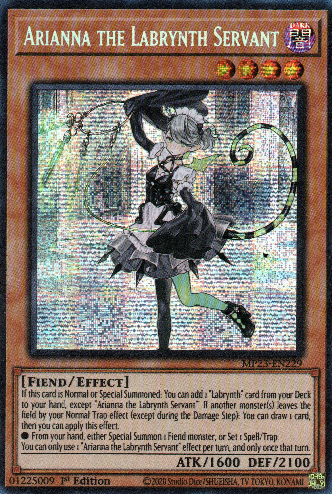 Arianna the Labrynth Servant MP23-EN229 Secret rare