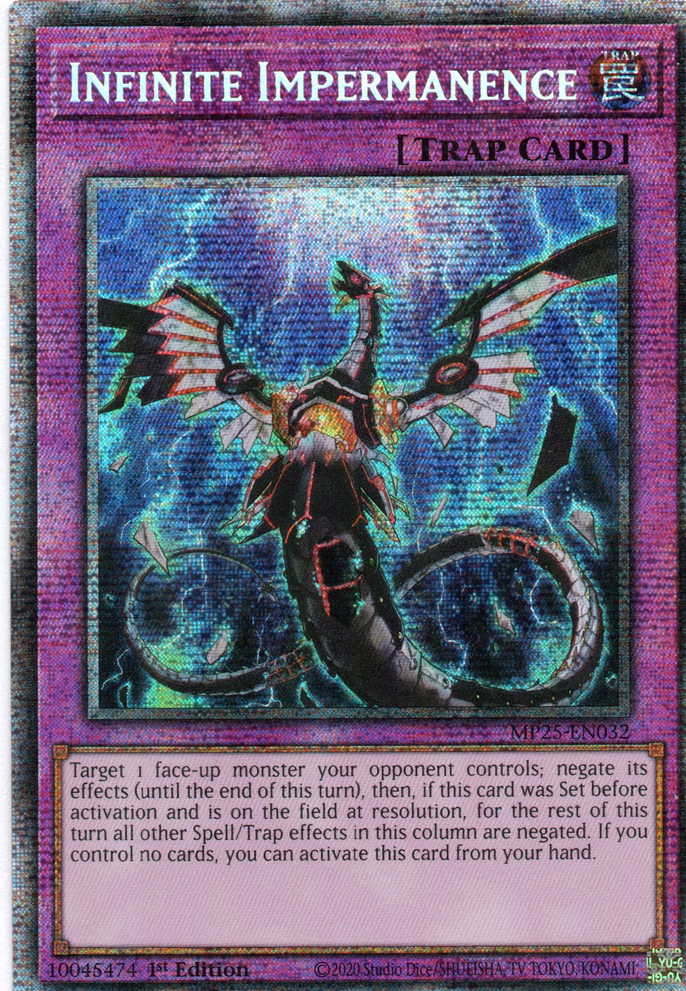 Infinite Impermanence MP25-EN032 Starlight rare