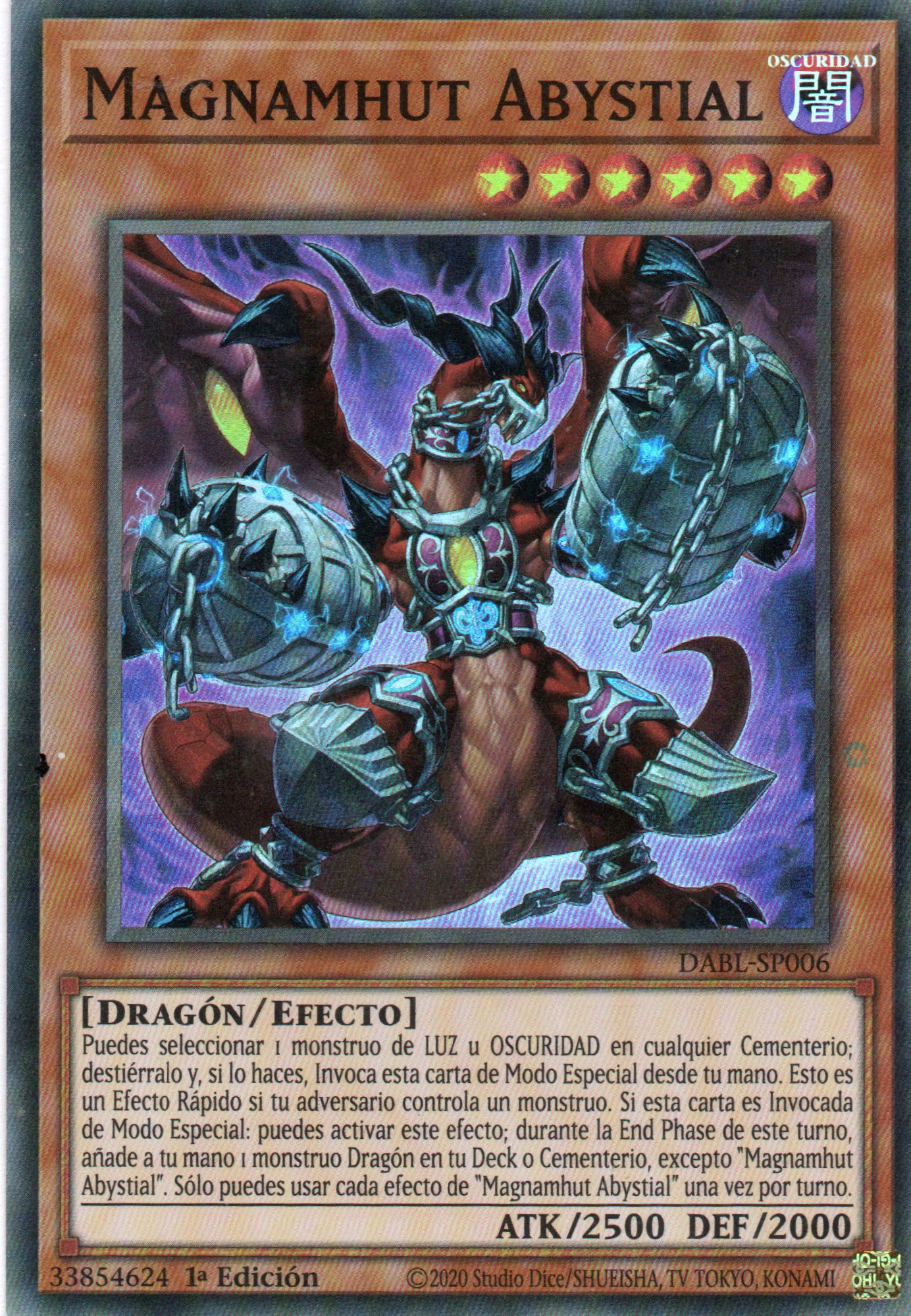 Magnamhut Abystial DABL-SP006 Super rare