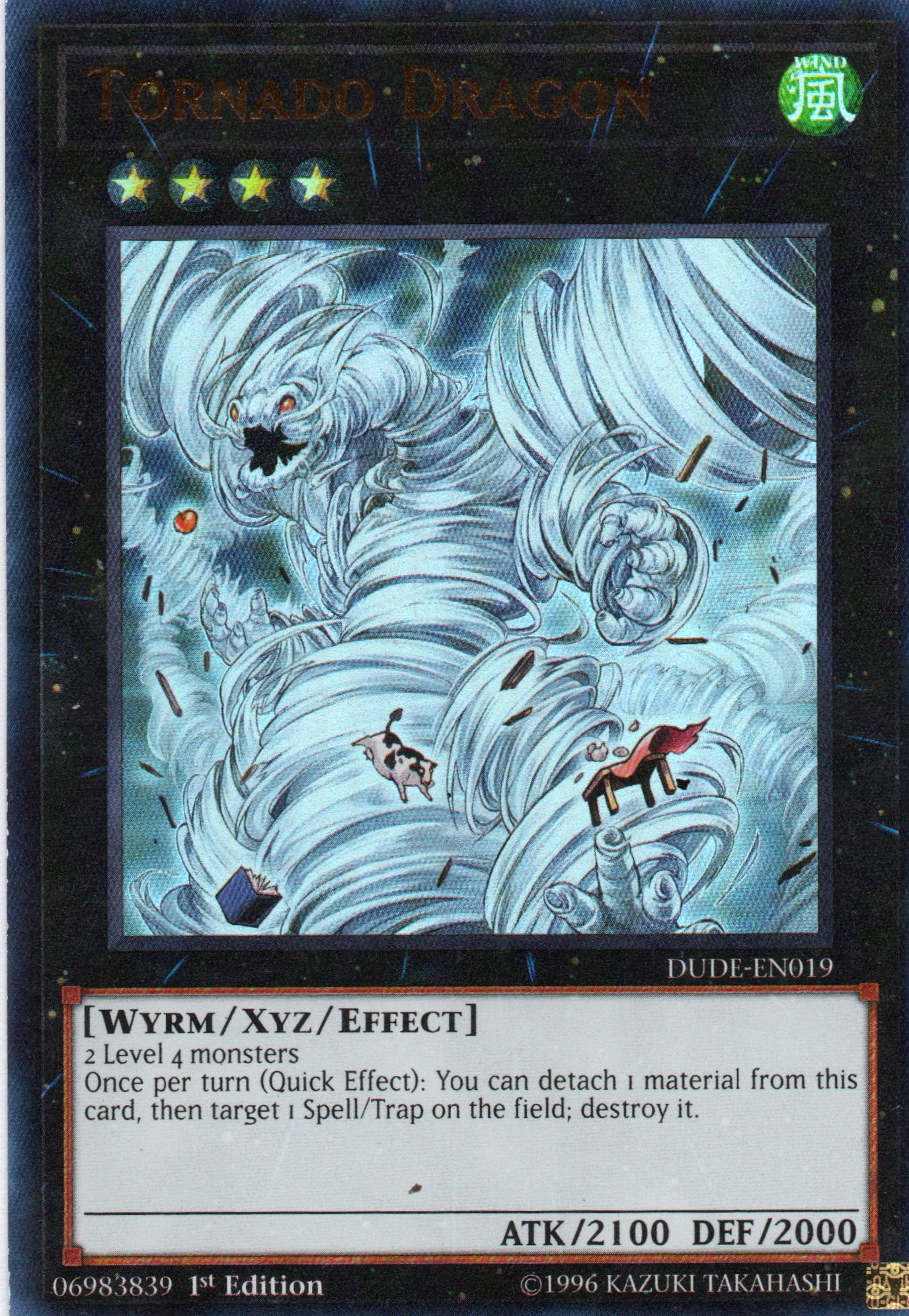 Tornado Dragon DUDE-EN019 Ultra rare