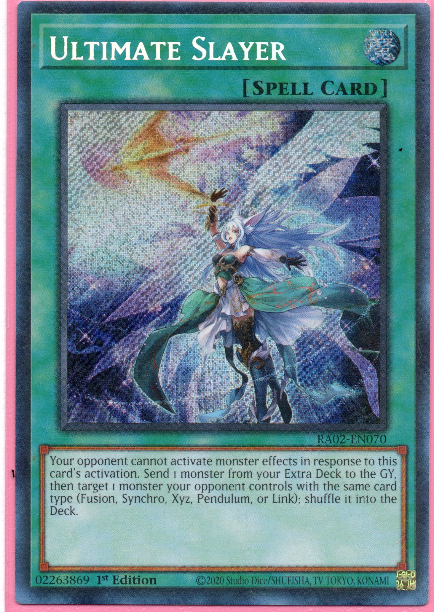 Ultimate Slayer RA02-EN070 Secret rare