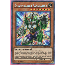 Dinowrestler Pankratops BLHR-EN070 Secret rare