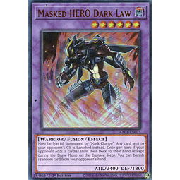 Masked HERO Dark Law RA01-EN025 Ultra rare