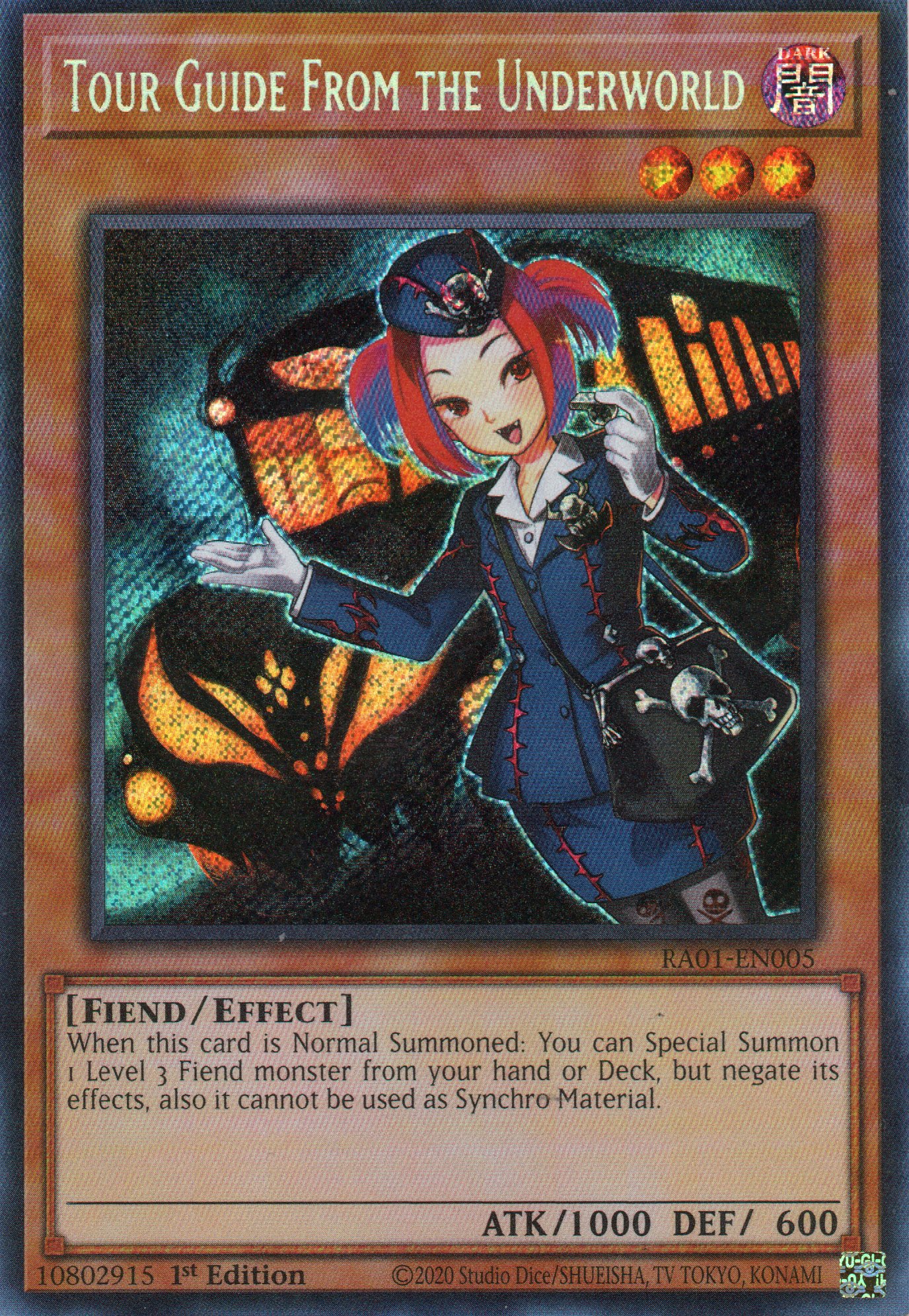 Tour Guide from the Underworld RA01-EN0025 Secret rare