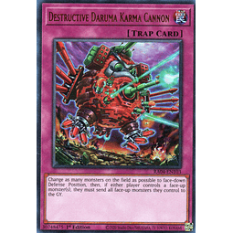 Destructive Daruma Karma Cannon RA04-EN103 Ultra rare