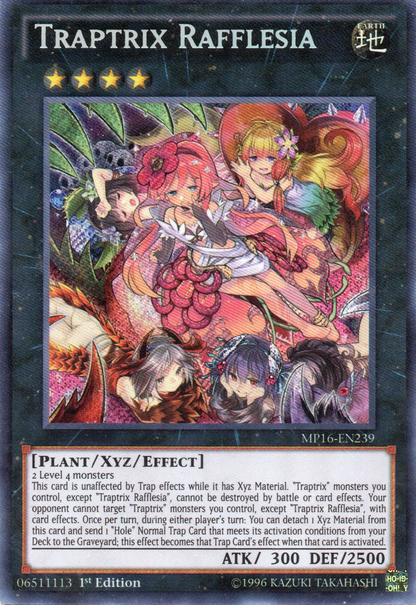 Traptrix Rafflesia MP16-EN239 Secret rare