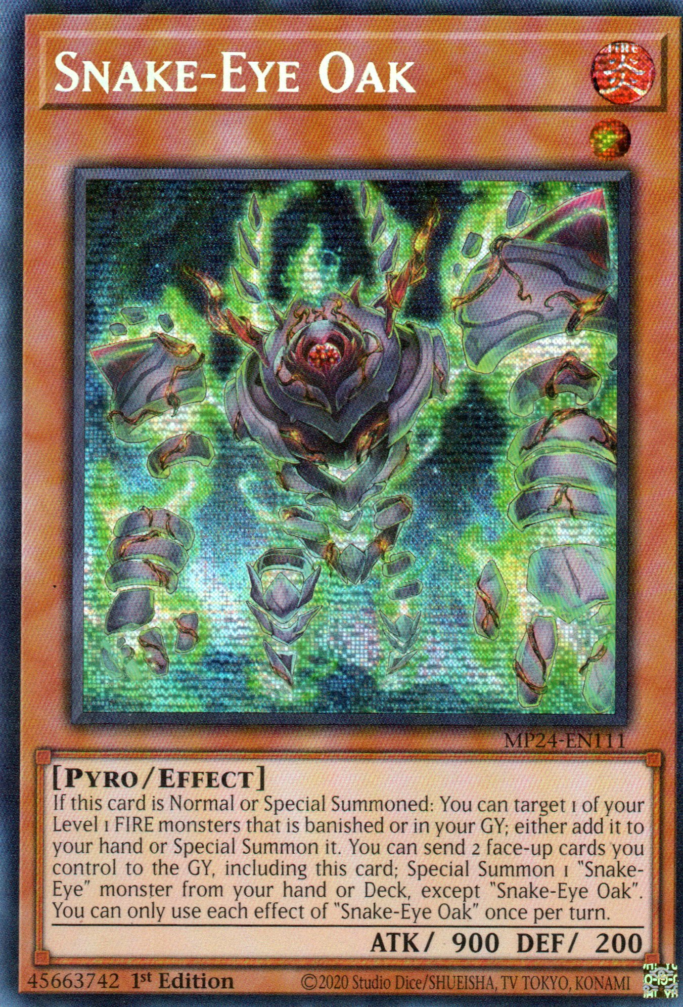 Snake-Eye Oak MP24-EN111 Secret rare