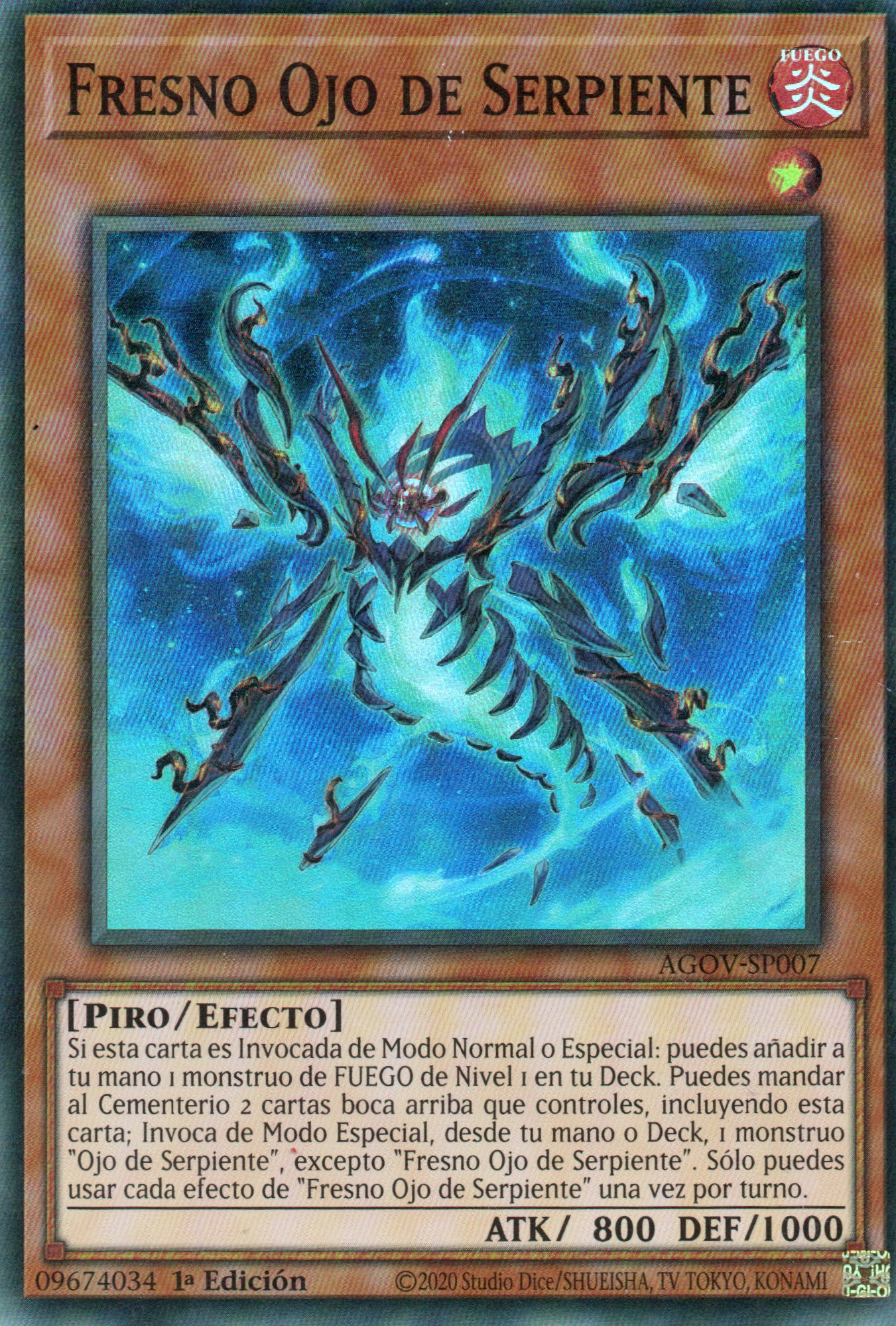 Fresno Ojo de Serpiente AGOV-SP007 Super rare