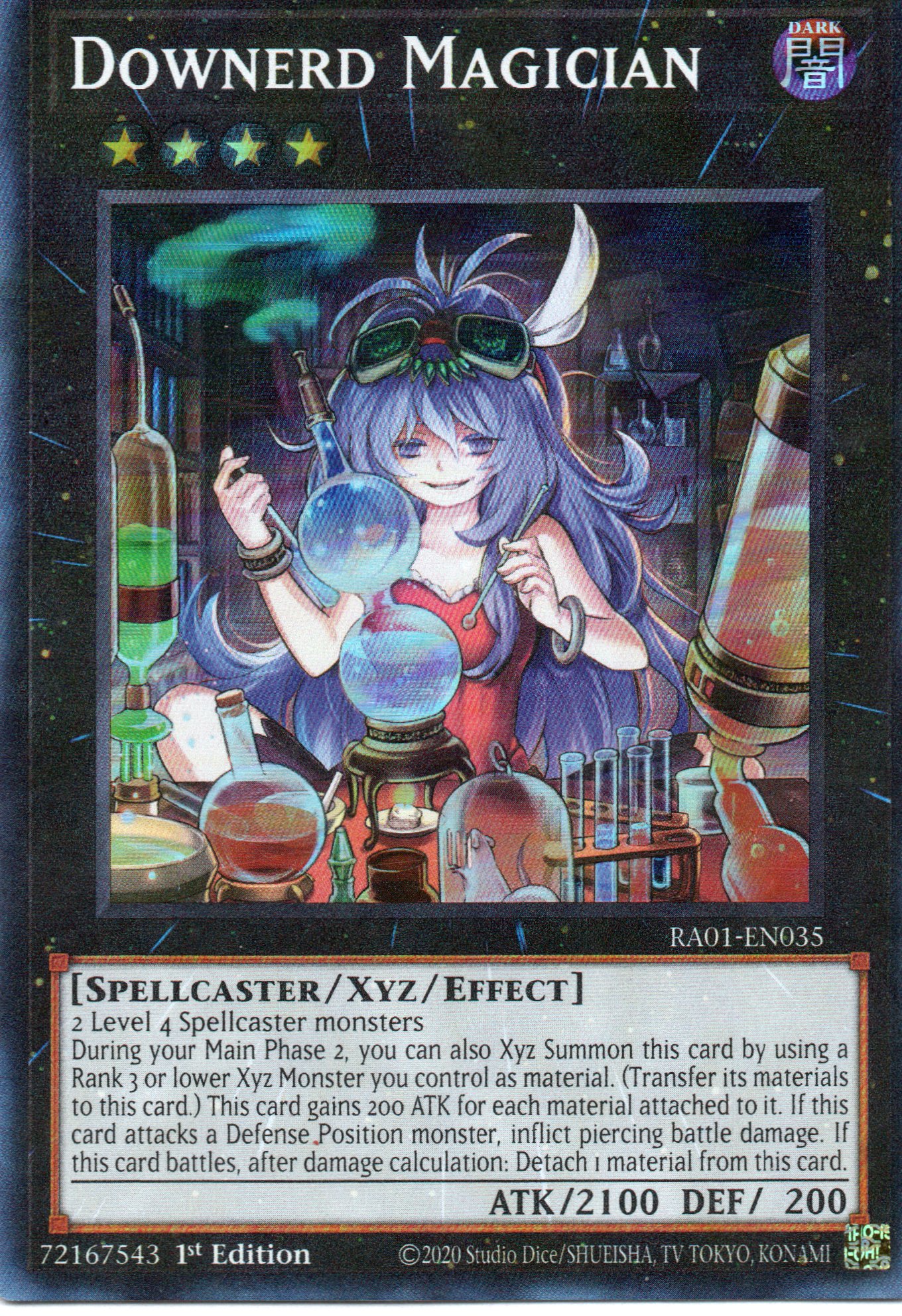 Downerd Magician RA01-EN035 Super rare