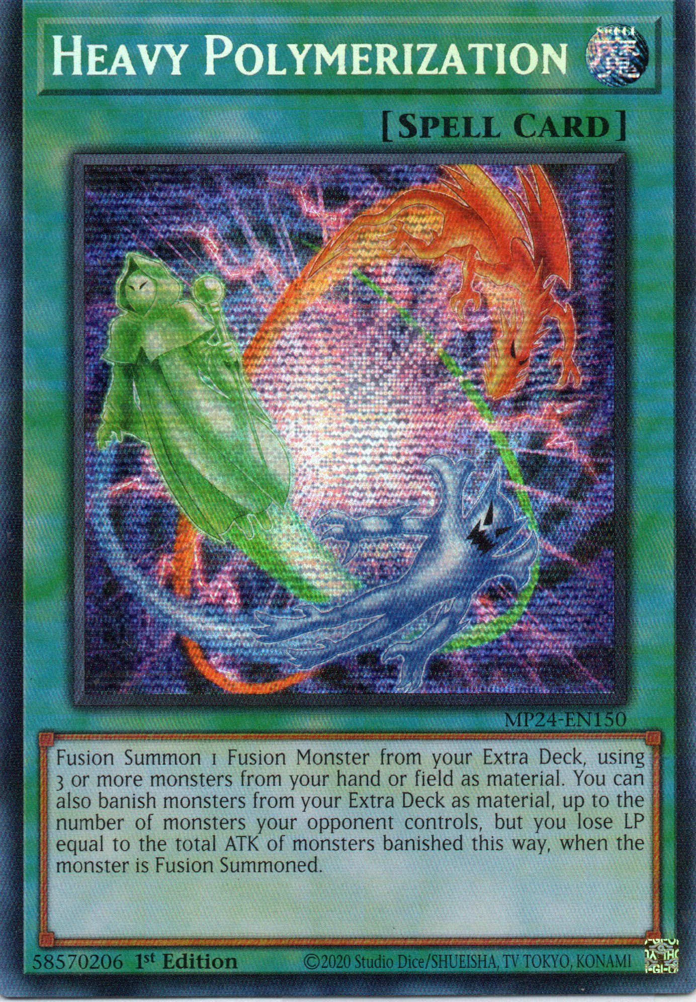 Heavy Polymerization MP24-EN150 Secret rare