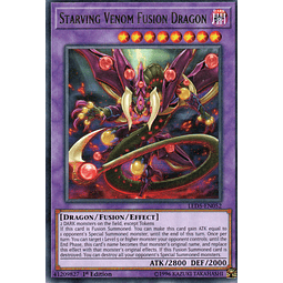 Starving Venom Fusion Dragon LED5-EN052 Rare