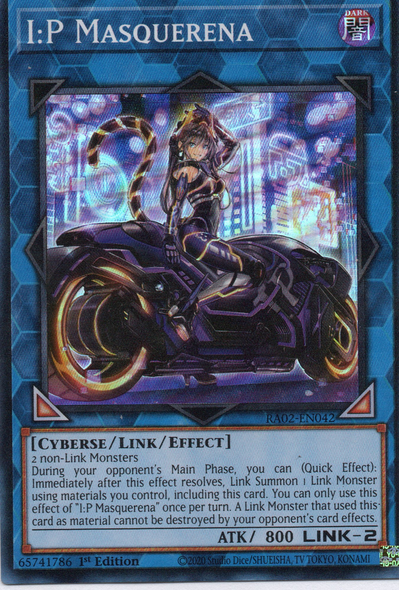 I:P Masquerena RA02-EN042 Super rare