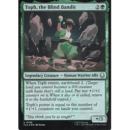 Toph, the Blind Bandit TLA 198 Uncommun Foil