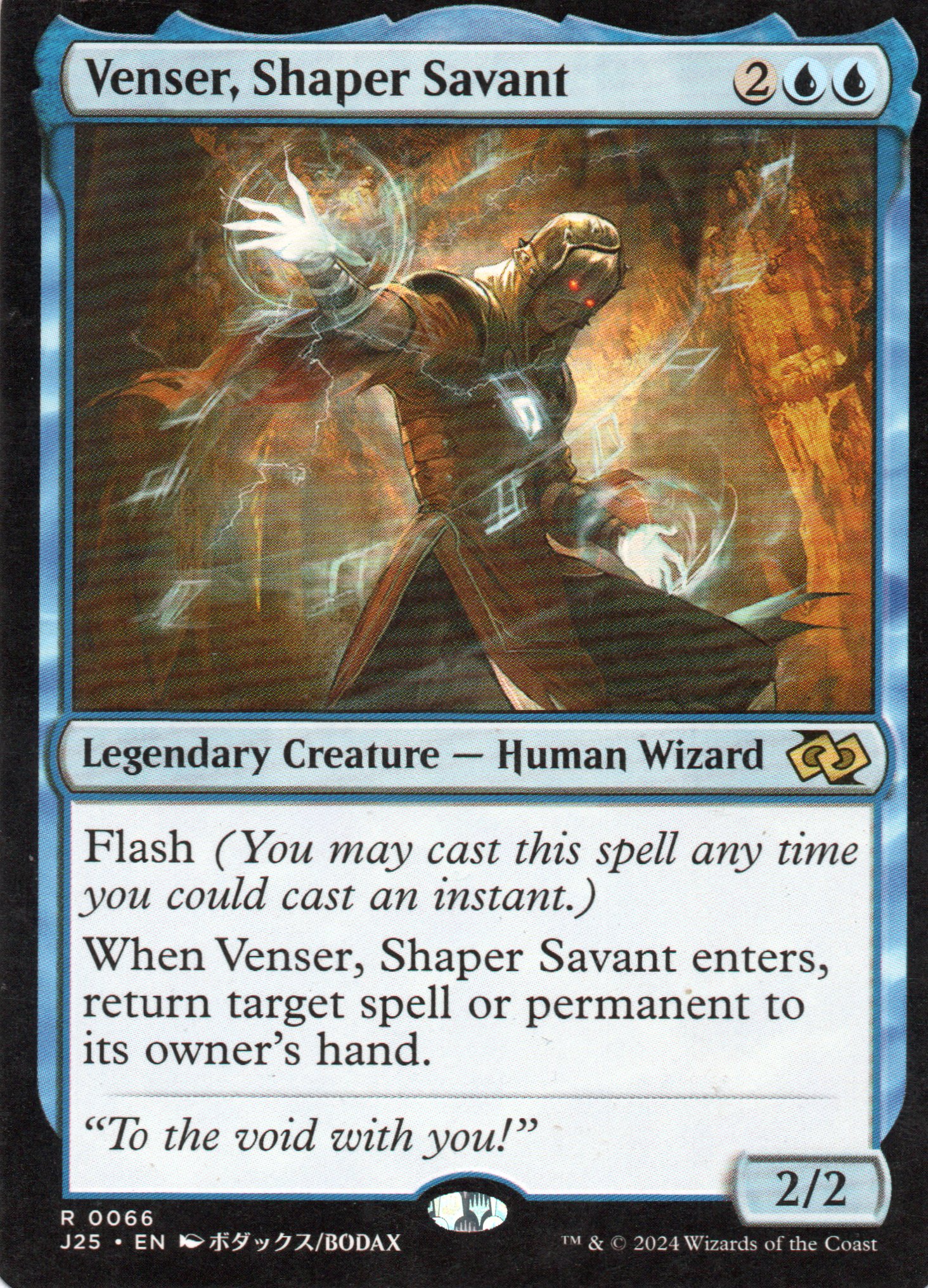  Venser, Shaper Savant J25 66 Rare 1