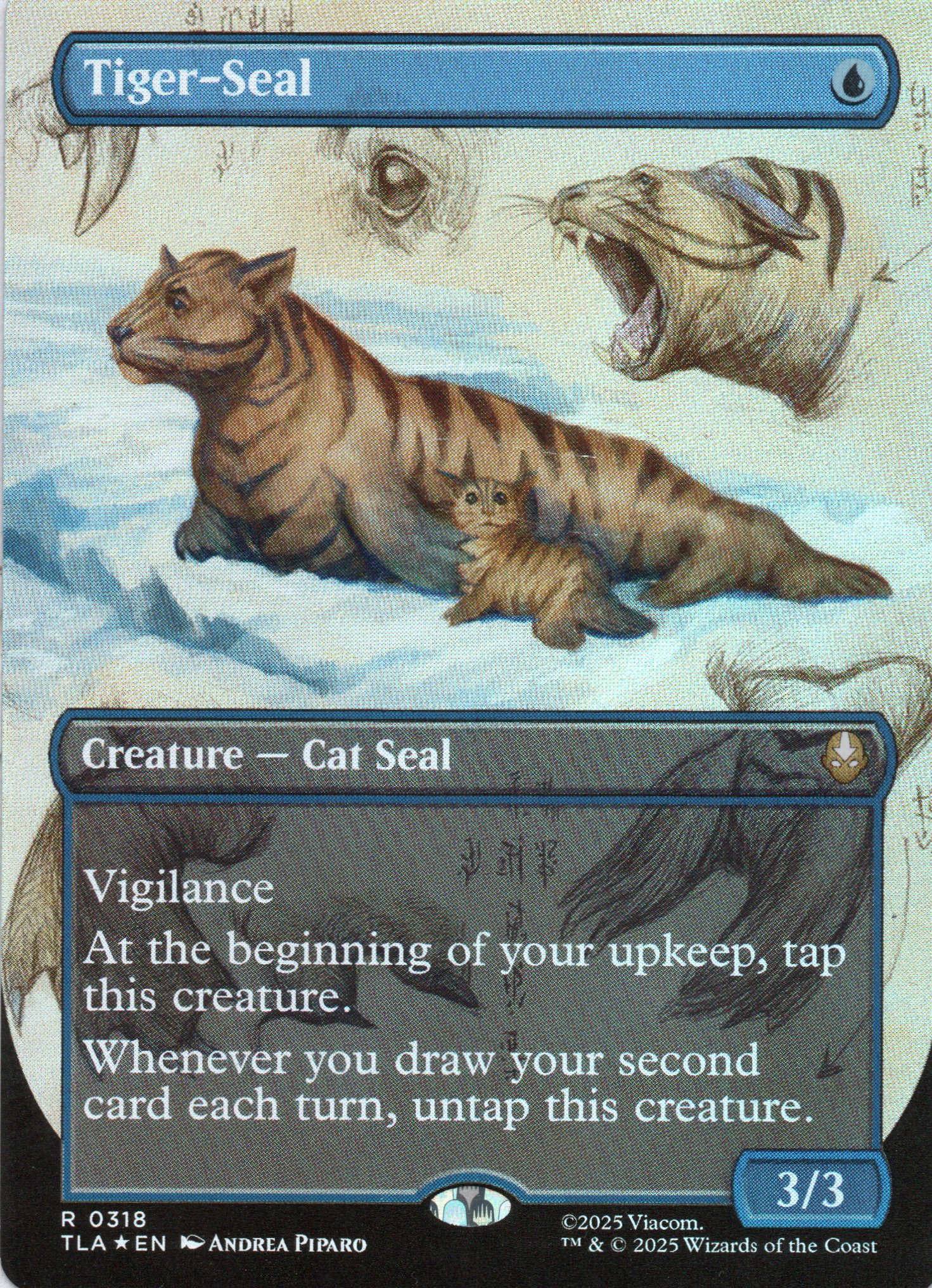  Tiger-Seal TLA 318 Rare Foil 1