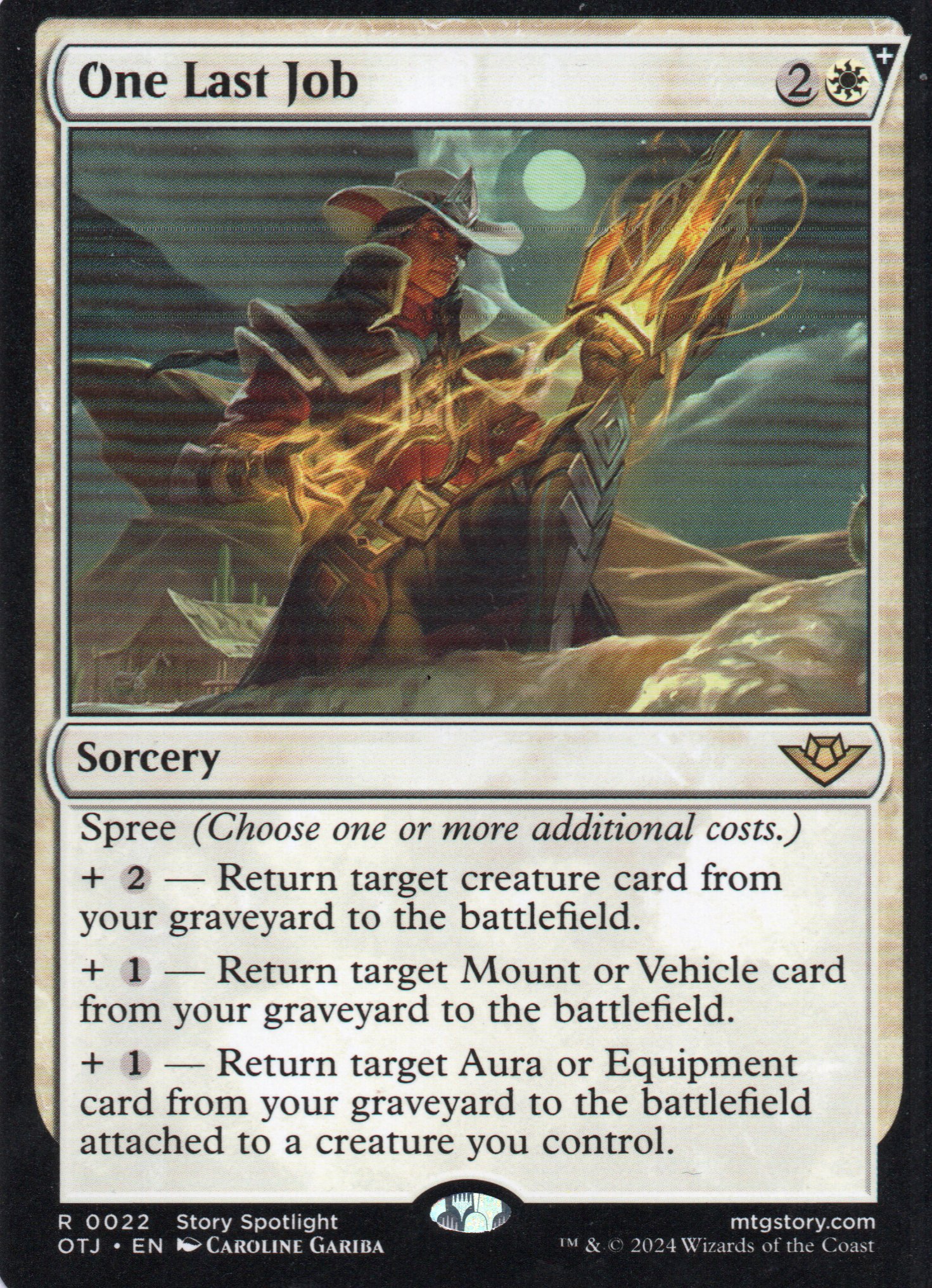  One Last Job OTJ 22 Rare 1